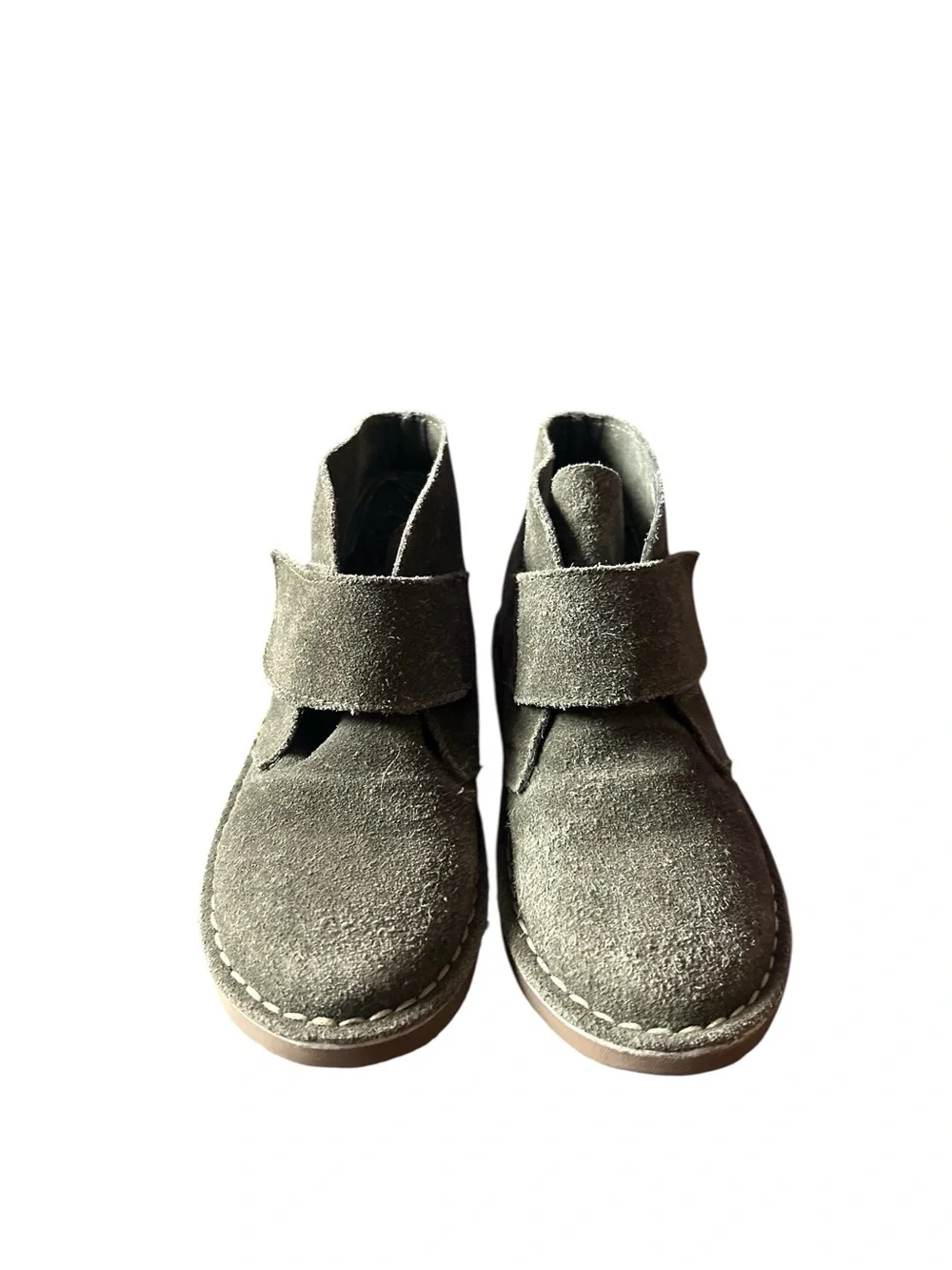 Kenneth Cole Reaction Boys Fick Ur Kick 2 Brown Boots Olive Green Suede